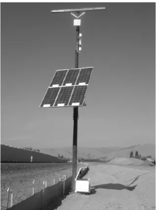 Figure 2: Pole Configuration and Hardware 