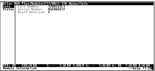 Figure 3-3.  Menus Panel