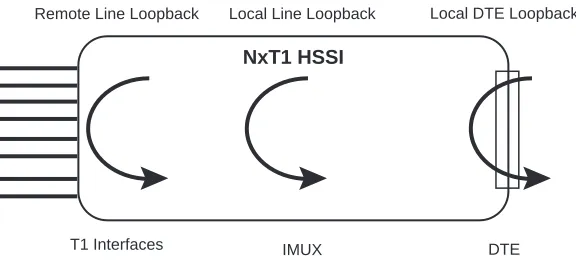 Figure 3-4.  HSSI Interface Loopback Test Diagram