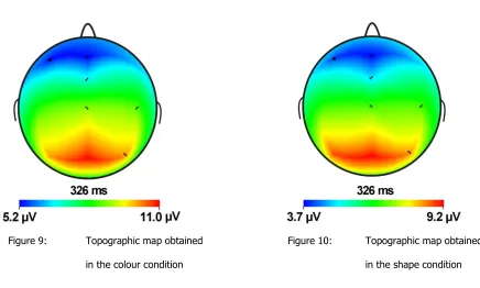 Figure 9: Topographic map obtained 