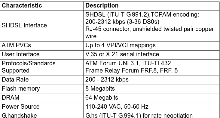 Table 5.  Express 6503 Power and Environmental Specifications and Approvals