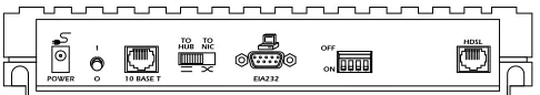 Figure 1-6.  Express L768 Rear Panel