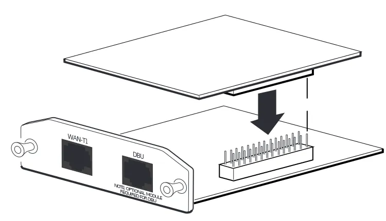 Figure 14.  Installing DIMs