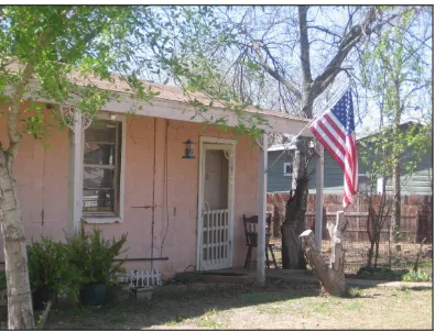 Figure 4: Home in “Spanish Town,” Pearsall 