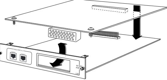 Figure 2-2.  Attaching the Plug-On Board