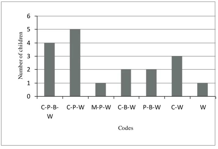 Figure 6. The codes emerging from the fourth interview 