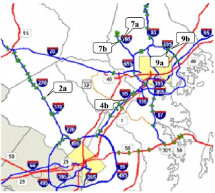 Figure 5.3: Detector Map for Maryland Data 
