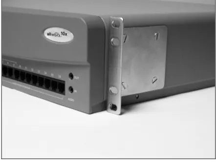 Figure 3: Rack Mount Bracket Installation 