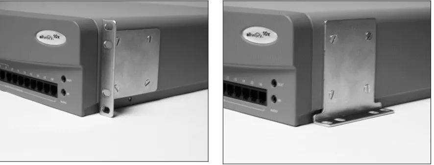 Figure 2 – Wall Mount Bracket Installation 