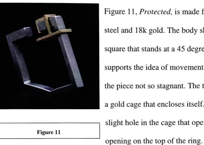 Figure 11, Protected, is made from stainless