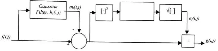 Figure 3.5 Local Normalization block diagram.