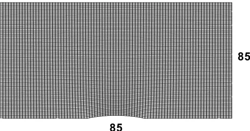 Figure 12: Convergence history for various Mach numbers forflow over a bump