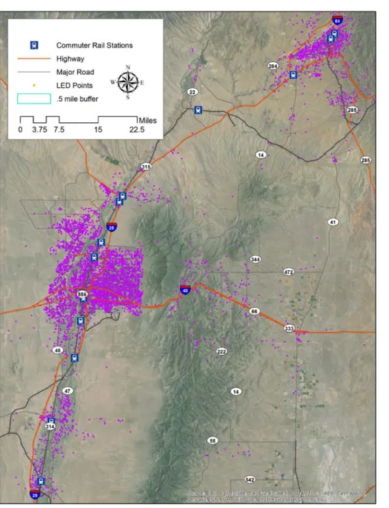 Figure 2: Transit corridor location 