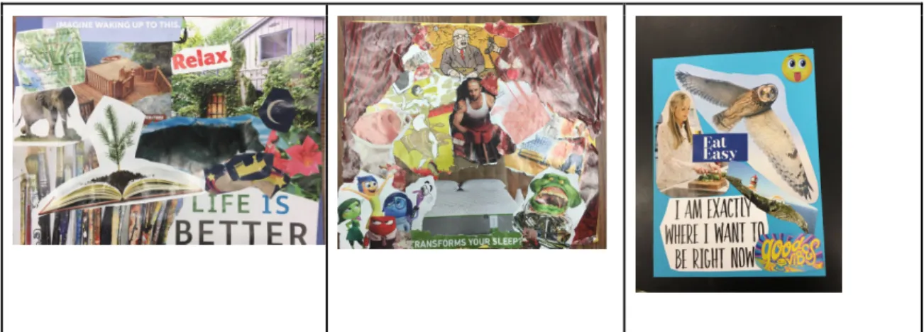 Figure 5. Dream Collage Activity 