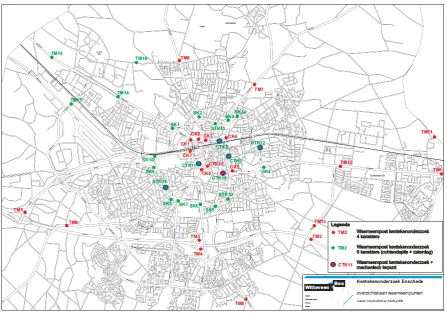 Figure 4.6: The network used for the Enschede tests