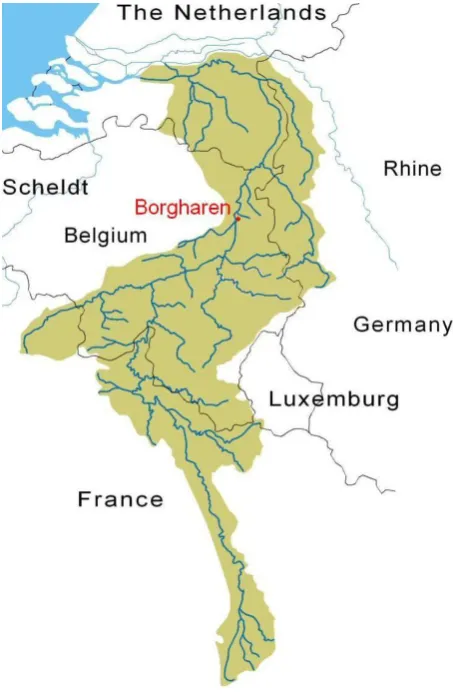 Figure 2: Meuse River Basin 