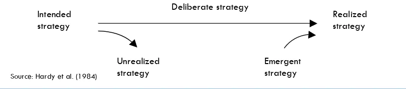 Figure 2.3: Various types of strategy 