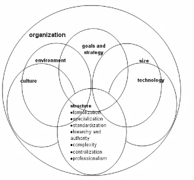 Figure 2 Interacting contextual and structural dimensions of organization design 