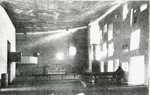Fig 5. Interior, Notre-Dame-du-Haut.