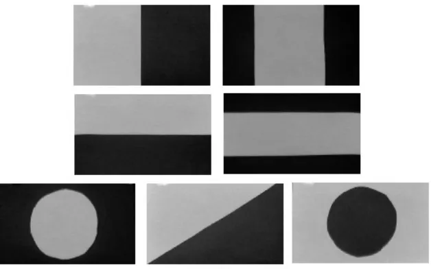 Figure 8:  The different test images 