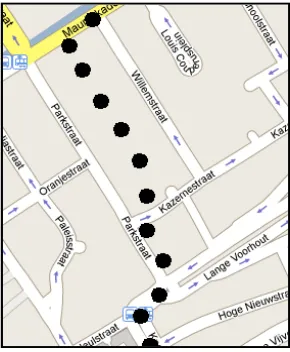 Figure 2: deviation of GPS points  