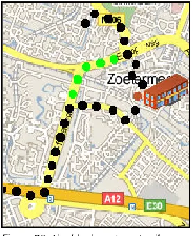 Figure 22: the black route actually 