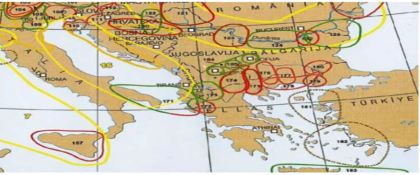 FIGURE 1 CROSS-BORDER STRUCTURES SOUTH-EAST EUROPE, SOURCE: WWW.AEBR.NET, 2009 