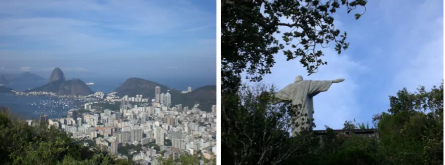 Figure 1: View over Rio de Janeiro and the Christ Redeemer statue 