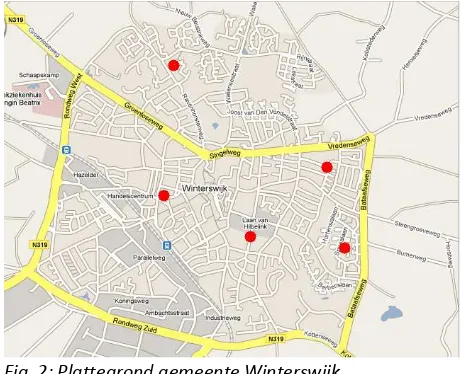 Fig. 2: Plattegrond gemeente Winterswijk 