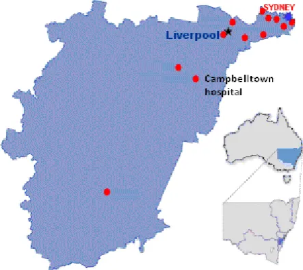 Figure 1: SSWAHS area  