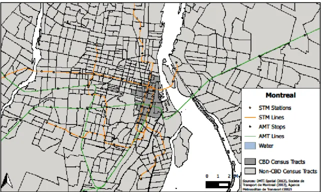 Figure 11 - Toronto CBD Map 