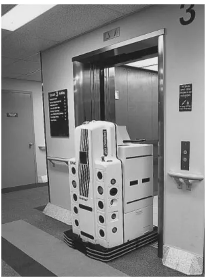 Figure 1.2. TUG robot (from Aethon Inc.) 