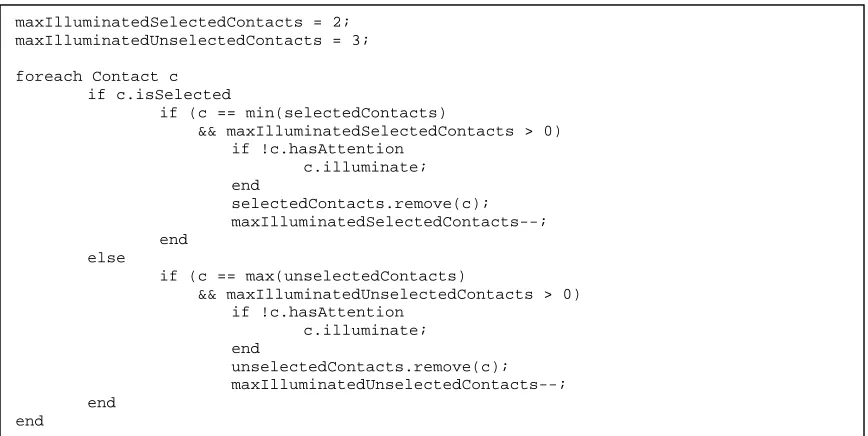 Figure 10: Conservative adaptive support algorithm  