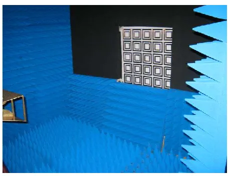 Fig.7. S21 measurement setup in Anechoic Chamber  