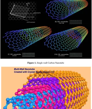 Figure 1. Single wall Carbon Nanotube 