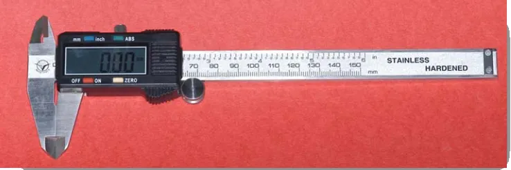 Fig. 6 : X axis – intercanine measurement  
