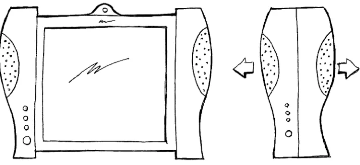 Fig. 4. "Roll-outscreen"concept