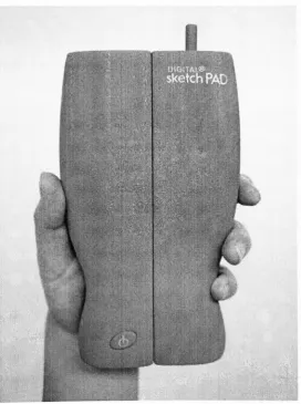 Fig. 7. The contoured form gripped in one hand