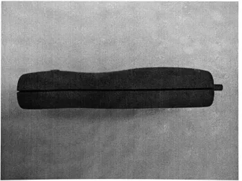 Fig. 8. The contoured form gripped with two hands