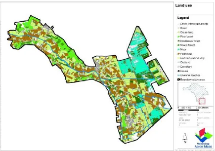 Figure 4 Land uses in catchment Astense Aa 