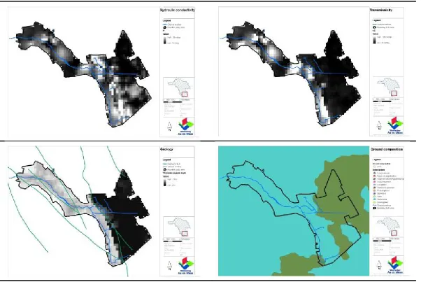 Figure 13 Hydro geological characteristics Astense Aa 