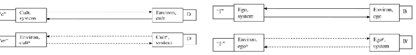 Figure 2. Neo-Piagetian model of Assimilation and Accommodation in the Cognitive (structural) and Cultural (behavioral) realms (Rutherford, 2011)