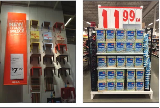 Figure 1. Retail End Cap Displays