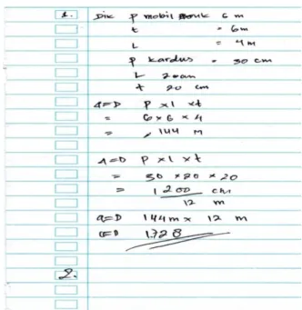 Figure 1: The First Pattern of Student Error 