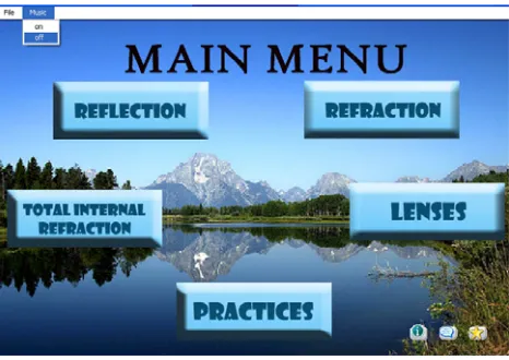 Figure 2: Main Menu Display 