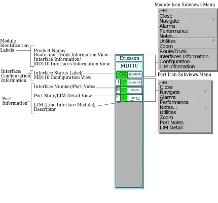 Figure 2-2.Chassis Module Icon Detail