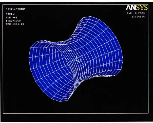 Figure 2.2: The ANSYS Finite Element Mesh of HSR.