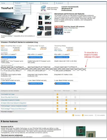 Figure 5: Series page for the new interface 