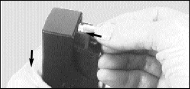 Fig. 20 Filling the magazine using a magazine loader 