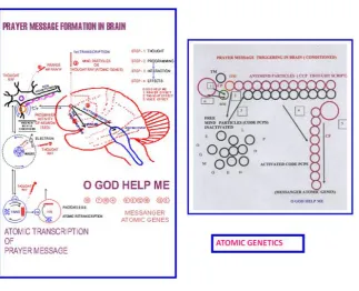 Fig. 8. Divine Mechanics - Prayer message formation in brain